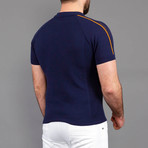 Gus Polo Shirt // Dark Blue (S)