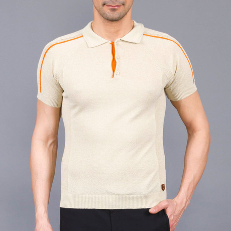 Gibson Polo Shirt // Stone (S)