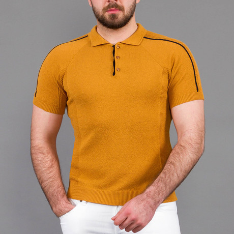 Jesse Polo Shirt // Mustard (S)