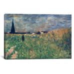 Fields in Summer // Georges Seurat (40"W x 26"H x 1.5"D)