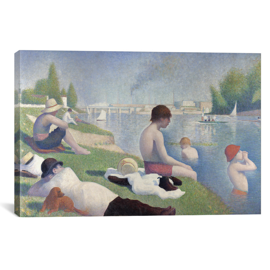 Something About Seurat - Pointillist Canvas Prints - Touch of Modern