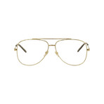 Gucci // Men's Optical Frames // Gold