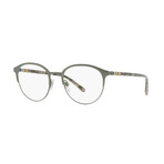 Burberry // Men's Optical Frames // Gray + Gray Tortoise