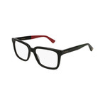 Gucci // Men's Optical Frames // Black