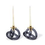 Ava Candle Stands (Smoke)