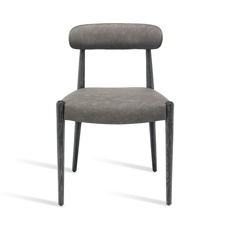 Adeline Dining Chair // Set of 2 (Charcoal)