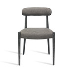 Adeline Dining Chair // Set of 2 (Charcoal)