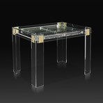 Pierre Acrylic Backgammon Table