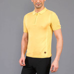 Scott Linen Button Up Shirt // Yellow (XL)