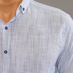 Sean Linen Button Up Shirt // White (S)