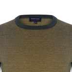 Cillian 0 Neck Knitwear T-Shirt // Green (2XL)