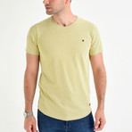 Dot T-Shirt // Yellow (L)