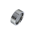 Tungsten Carbide Versace Ring // Silver (8)