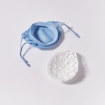 Reusable Silicone Mask // 2-Pack // Blue