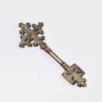 Coptic Silver Priests Cross Wand