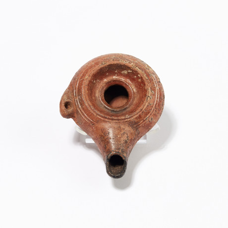 Excellent Greek Ceramic Oil Lamp // 2nd Century BC