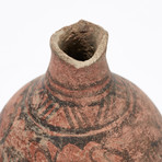 Indus Valley painted ceramic bottle // c 2500-1800 BC