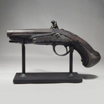French 18th-19th Century Flintlock Pocket Pistol