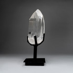 Lemurian Quartz Crystal + Stand