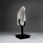 Lemurian Quartz Crystal + Stand