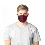 Active Mask // Wine Red (Medium)