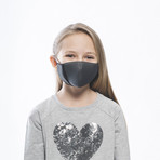 Kid's Active Mask // Dark Gray