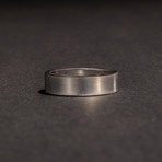 Shotgun Barrel Ring // Iver Johnson Barrel // Brushed Metal Finish (Size 10)