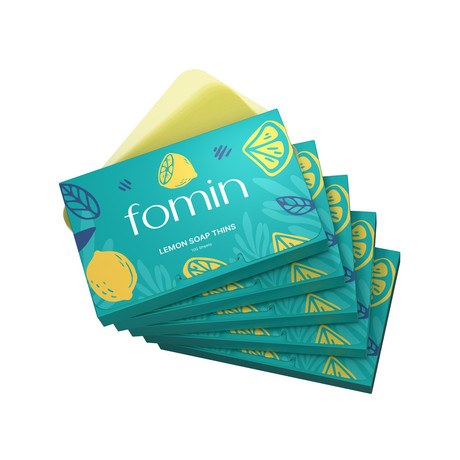 Lemon Soap Thins // 5-Pack