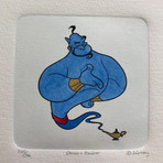 Genie Hand Painted Sowa & Reiser Etching #D/500 (Unframed)