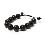 Binchotan 15 mm Bead Bracelet