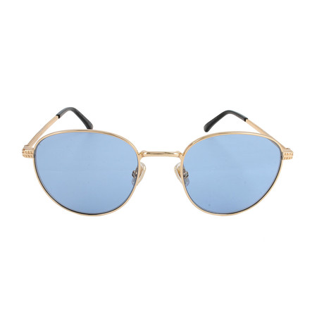 Men's Henri Sunglasses // Gold + Blue