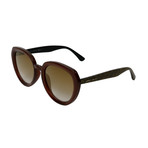 Women's Mace Sunglasses // Brown Glitter + Brown