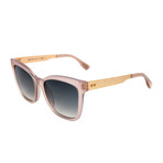 Women's Junia Sunglasses // Pink + Gold