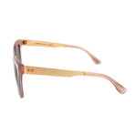 Women's Junia Sunglasses // Pink + Gold