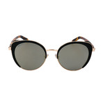 Women's Gabby Sunglasses // Black + Gold + Havana