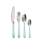 Nuance // 16-Piece Precision-Forged Flatware Set (Turquoise)