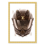 The Luxe Monogram Helmet (30"H x 20"W)