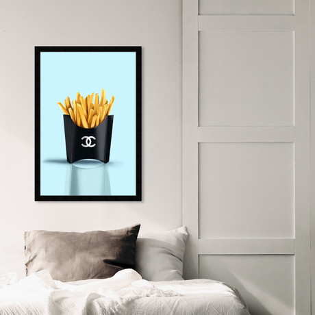 Very French French Fries (32"H x 22"W)