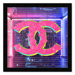 Rich in Neon Lights (26"H x 26"W)