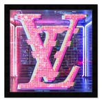 French Saying in Neon Lights (26"H x 26"W)