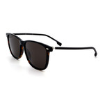 Hugo Boss // Men's 1009-S-0086 Rectangular Sunglasses // Havana + Black