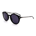 Hugo Boss // Men's 0929-S-0807 Round Sunglasses // Black