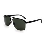 Hugo Boss // Men's 0839-S-003 Aviator Sunglasses // Black