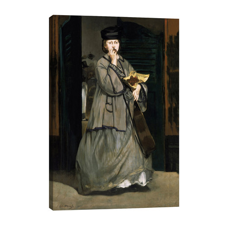 Street Singer // Edouard Manet (26"W x 40"H x 1.5"D)