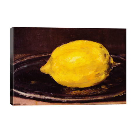 The Lemon // Edouard Manet (40"W x 26"H x 1.5"D)