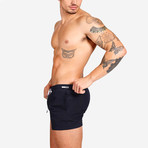 Grid Swim Short // Navy (XL)