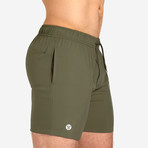 Track Short // Olive (L)