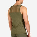 Duo Net Tank // Olive (XS)