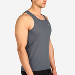 Aero Mesh Tank // Gunmetal (XS)