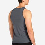 Aero Mesh Tank // Gunmetal (XS)